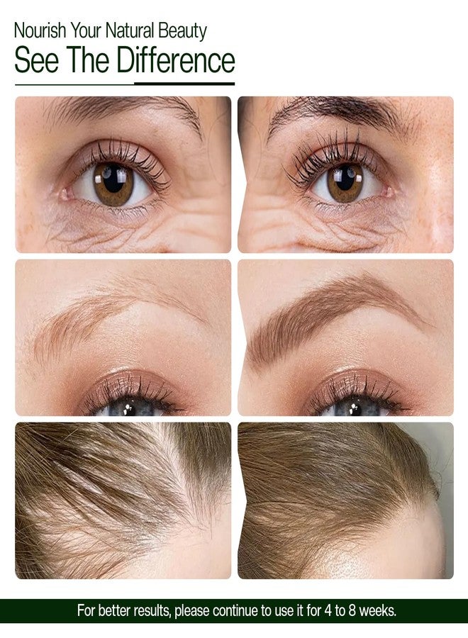 Morovan Castor Oil Roll On 50ml: Organic Castor Oil for Hair Growth, Eyebrows & Eyelashes, Nourishes Sparse Hair Strengthens Hair Roots, For Men & Women - Image 4